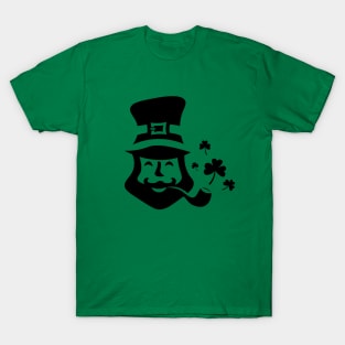 Saint Patrick's Day logo. Leprechaun. Trifolium clover. T-Shirt